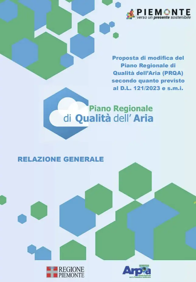 Piano regionale di qualit&agrave;&nbsp;dell'aria (PRQA) / R. Piemonte 2026
